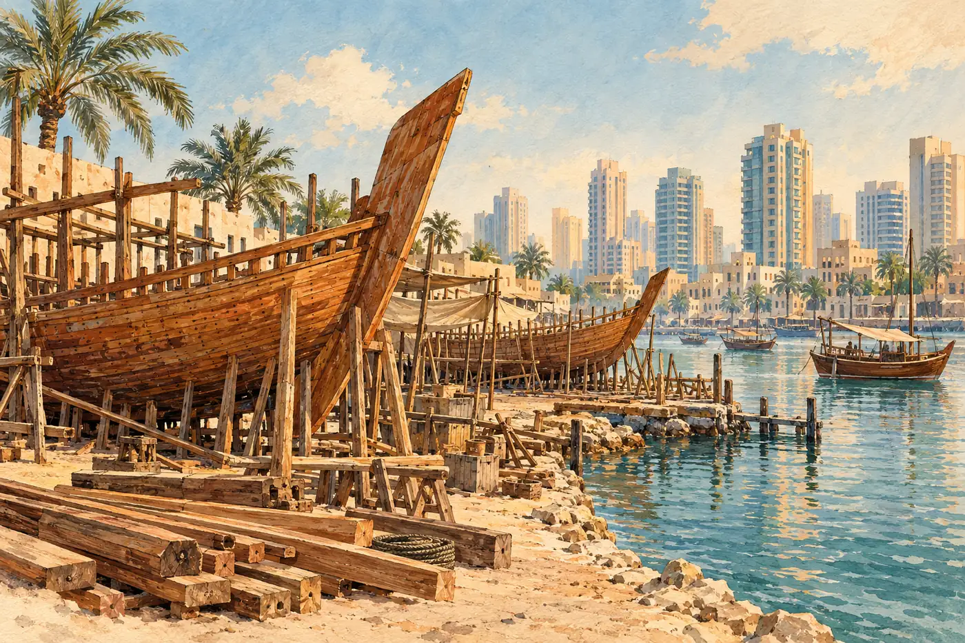 Illustration of Al Jaddaf