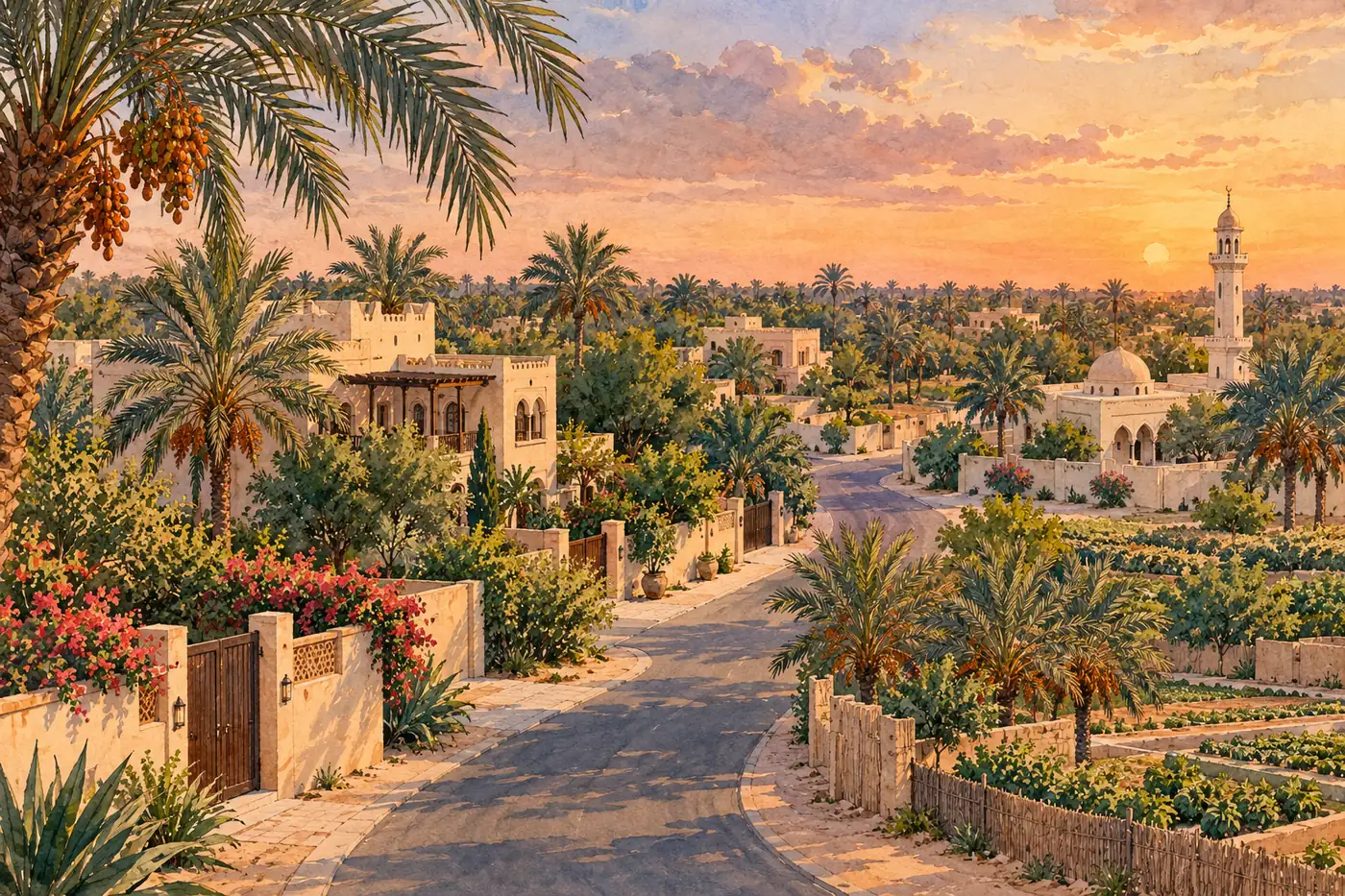 Illustration of Al Khawaneej