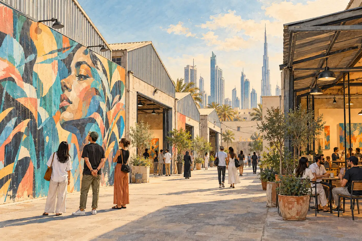 Illustration of Al Quoz
