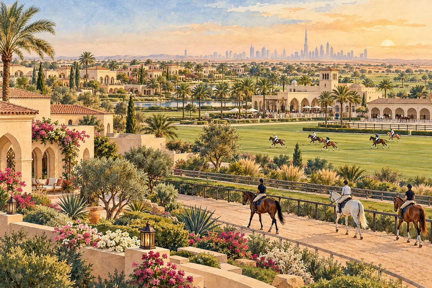 Illustration of Arabian Ranches