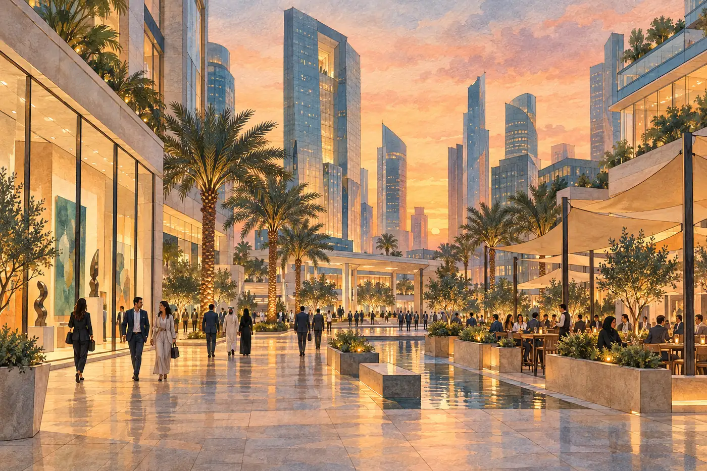 Illustration of DIFC