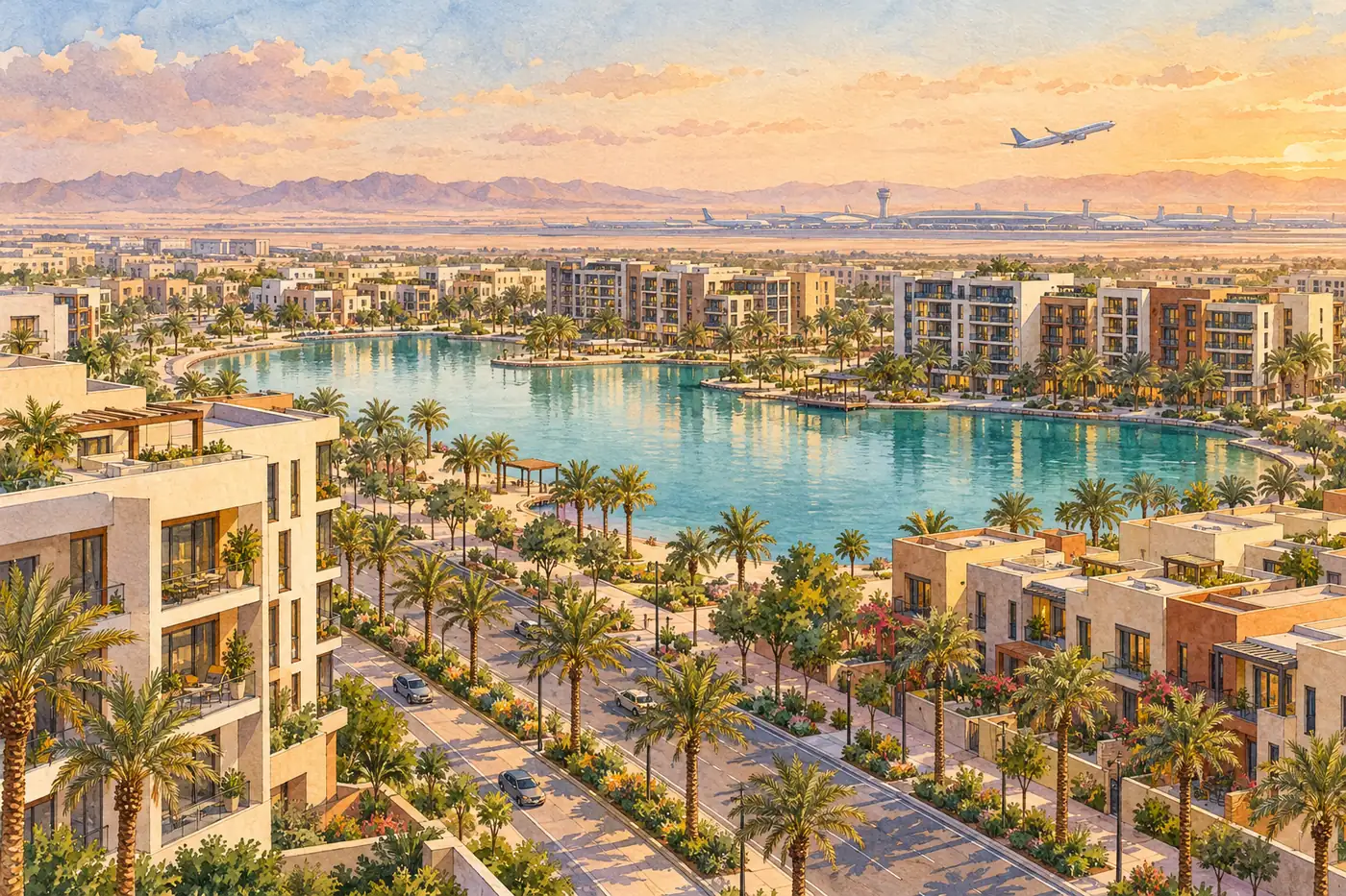 Illustration of Dubai South