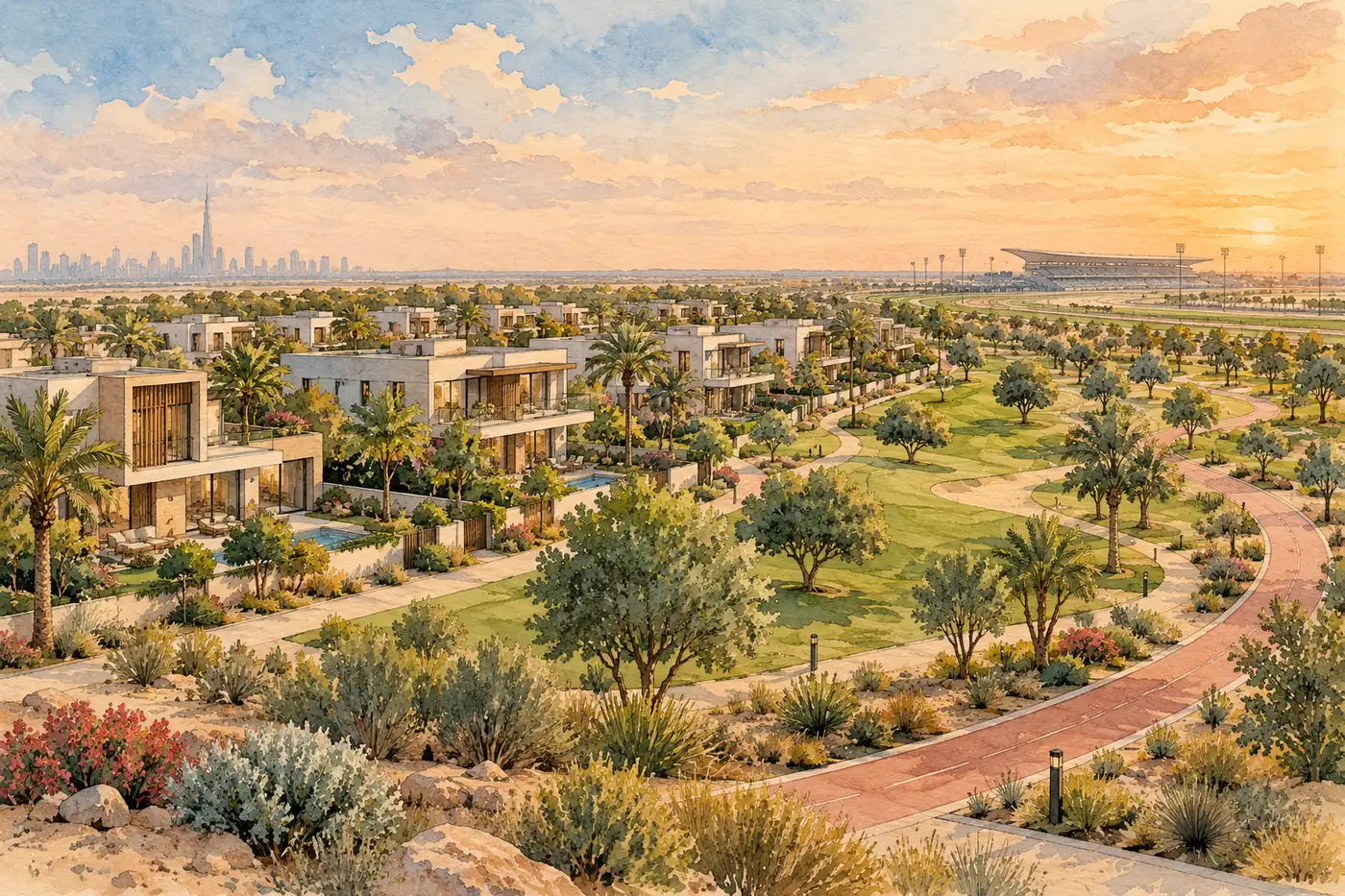 Illustration of Nad Al Sheba