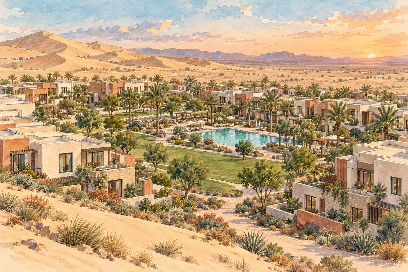 Illustration of The Valley